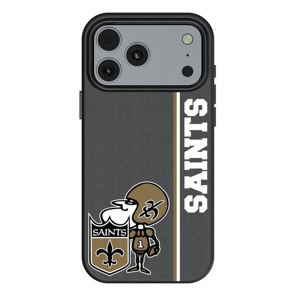 New Orleans Saints Historic Collection Sidebar iPhone MagSafe Compatible Phone Case for Apple iPhone