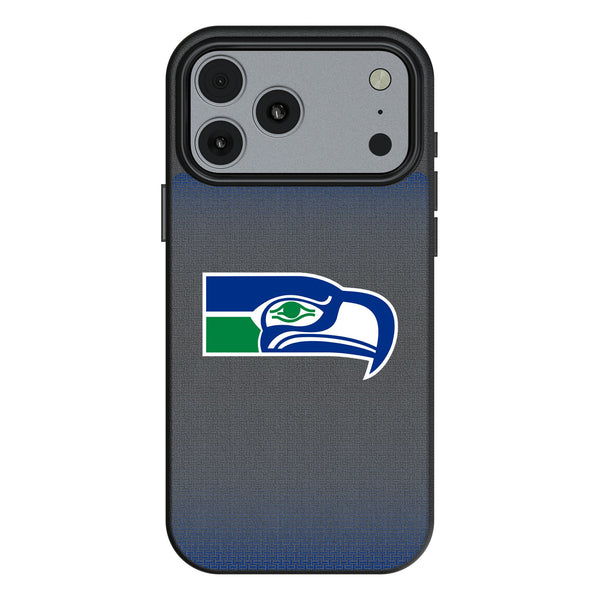 Seattle Seahawks Historic Collection Linen iPhone MagSafe Compatible Phone Case for Apple iPhone
