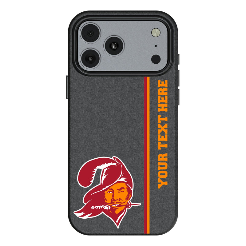Tampa Bay Buccaneers Historic Collection Personalized Sidebard iPhone MagSafe Compatible Phone Case for Apple iPhone