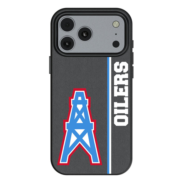 Houston Oilers Historic Collection Sidebar iPhone MagSafe Compatible Phone Case for Apple iPhone