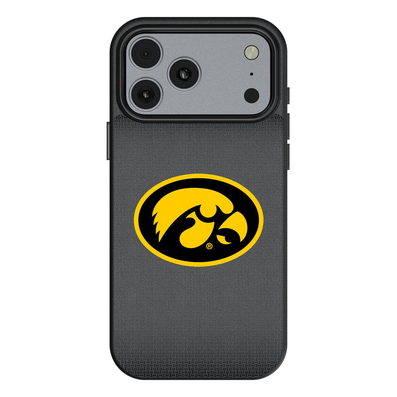 University of Iowa Hawkeyes Linen iPhone MagSafe Compatible Phone Case for Apple iPhone