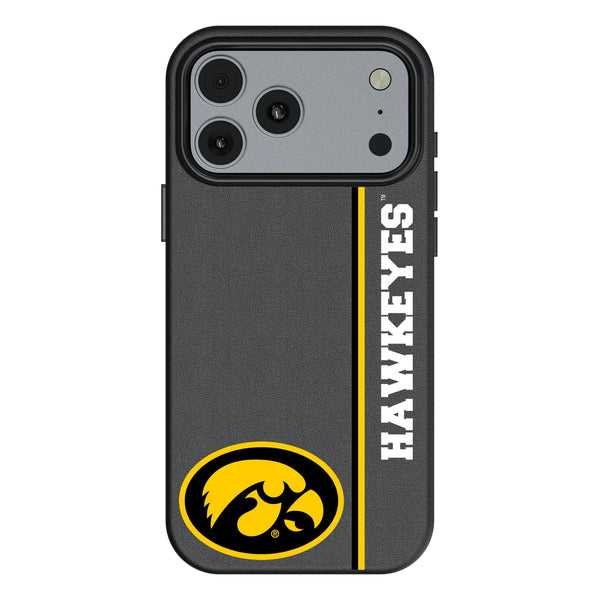 University of Iowa Hawkeyes Sidebar iPhone MagSafe Compatible Phone Case for Apple iPhone