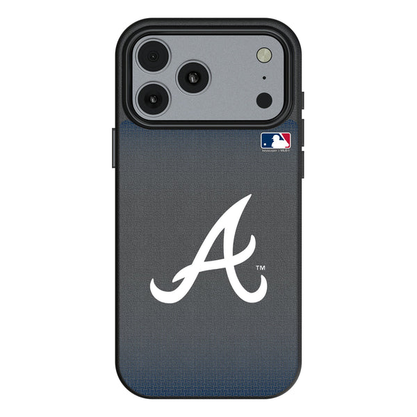Atlanta Braves Linen iPhone MagSafe Compatible Phone Case for Apple iPhone