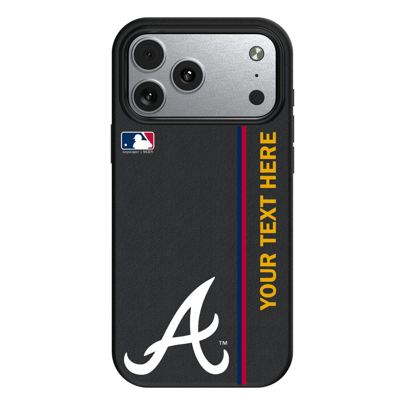 Atlanta Braves Personalized Sidebard iPhone MagSafe Compatible Phone Case for Apple iPhone