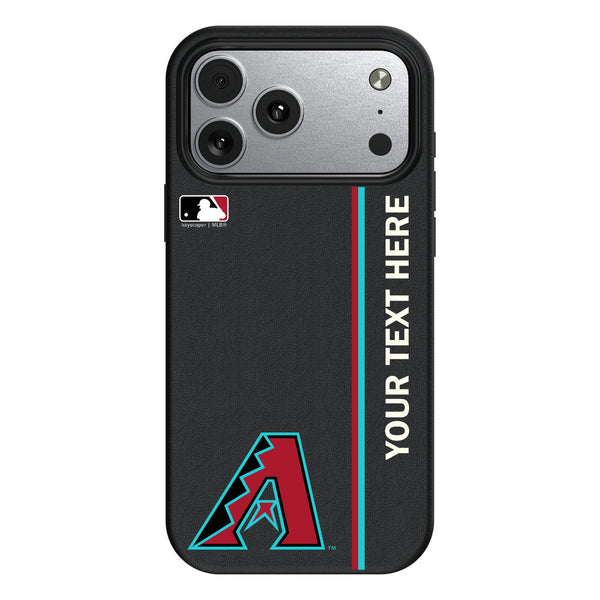 Arizona Diamondbacks Personalized Sidebard iPhone MagSafe Compatible Phone Case for Apple iPhone