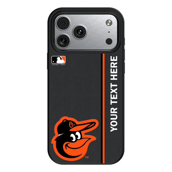 Baltimore Orioles Personalized Sidebard iPhone MagSafe Compatible Phone Case for Apple iPhone