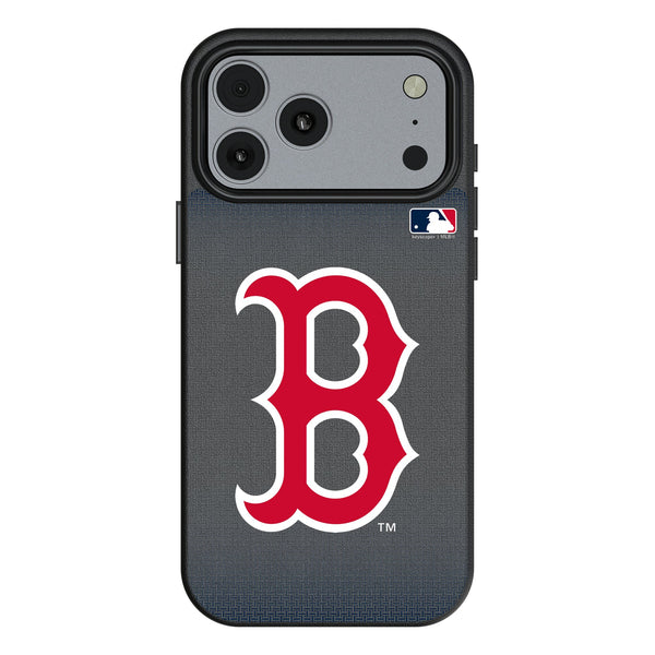 Boston Red Sox Linen iPhone MagSafe Compatible Phone Case for Apple iPhone