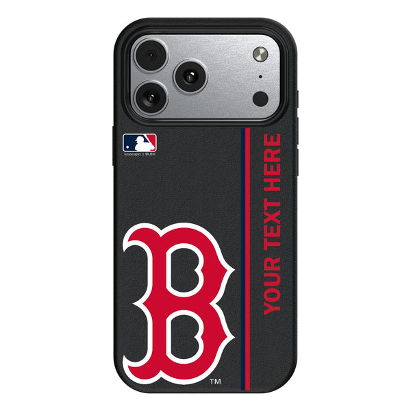 Boston Red Sox Personalized Sidebard iPhone MagSafe Compatible Phone Case for Apple iPhone