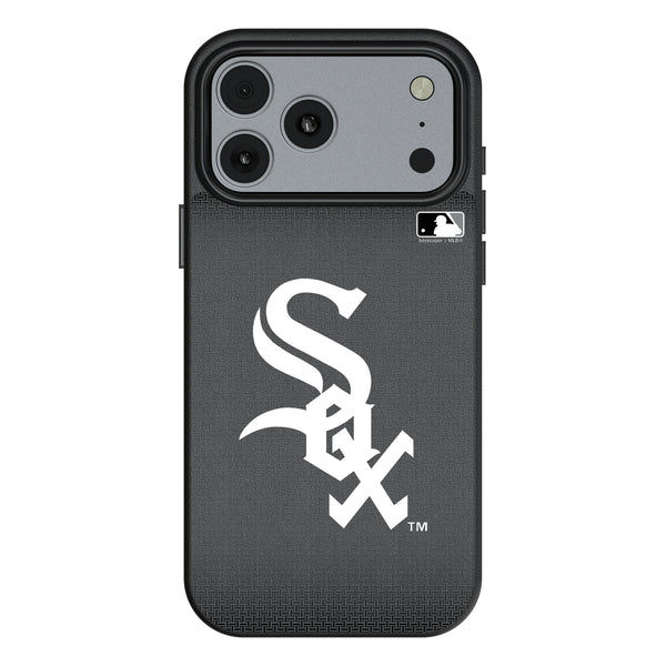 Chicago White Sox Linen iPhone MagSafe Compatible Phone Case for Apple iPhone