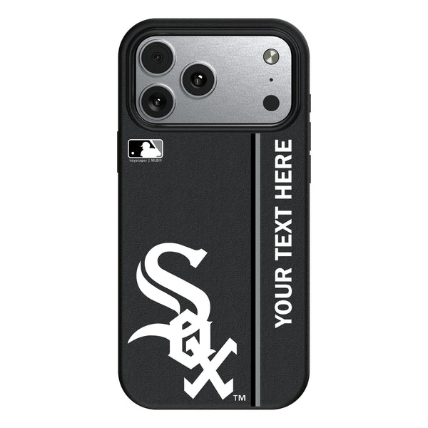 Chicago White Sox Personalized Sidebard iPhone MagSafe Compatible Phone Case for Apple iPhone