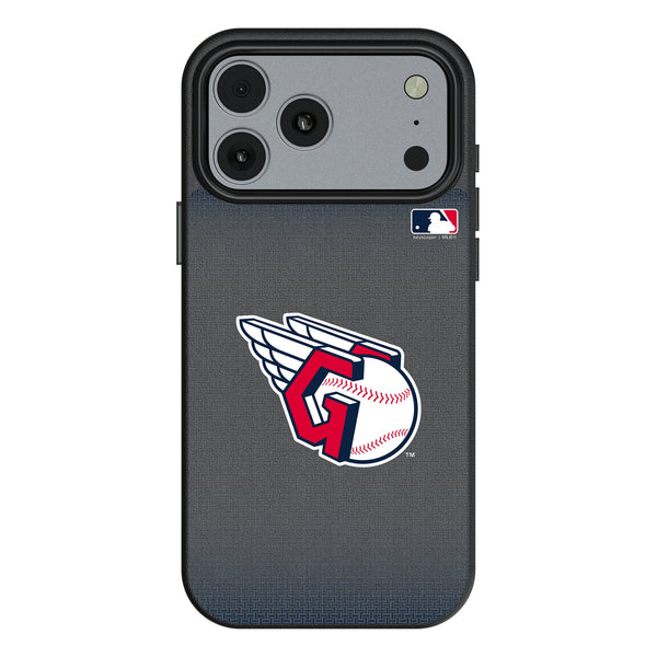 Cleveland Guardians Linen iPhone MagSafe Compatible Phone Case for Apple iPhone