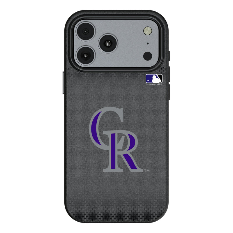 Colorado Rockies Linen iPhone MagSafe Compatible Phone Case for Apple iPhone