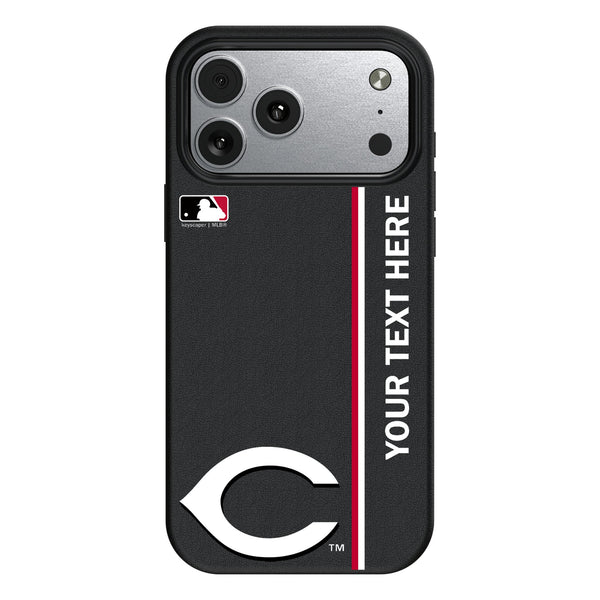 Cincinnati Reds Personalized Sidebard iPhone MagSafe Compatible Phone Case for Apple iPhone