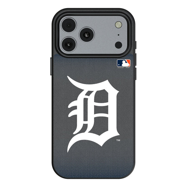 Detroit Tigers Linen iPhone MagSafe Compatible Phone Case for Apple iPhone