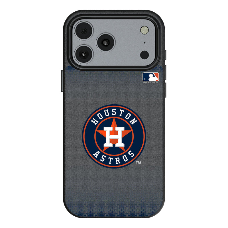 Houston Astros Linen iPhone MagSafe Compatible Phone Case for Apple iPhone
