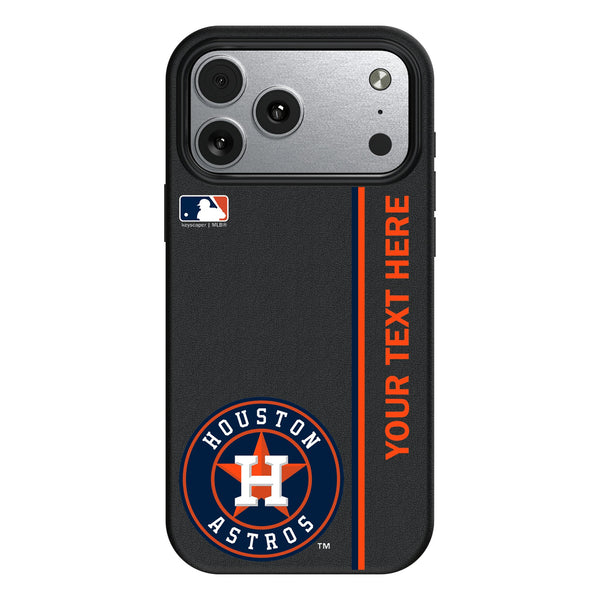 Houston Astros Personalized Sidebard iPhone MagSafe Compatible Phone Case for Apple iPhone
