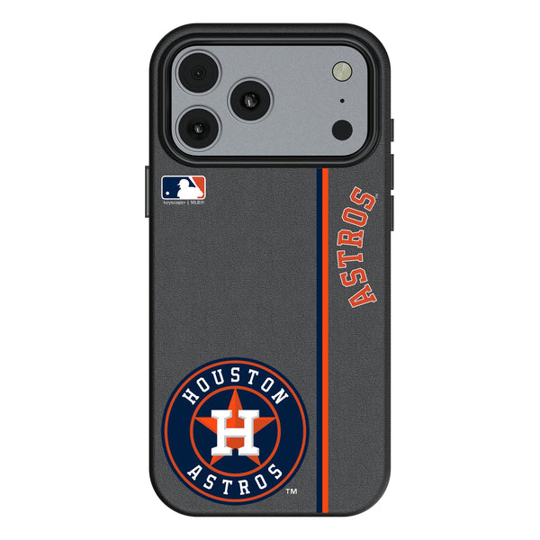Houston Astros Sidebar iPhone MagSafe Compatible Phone Case for Apple iPhone
