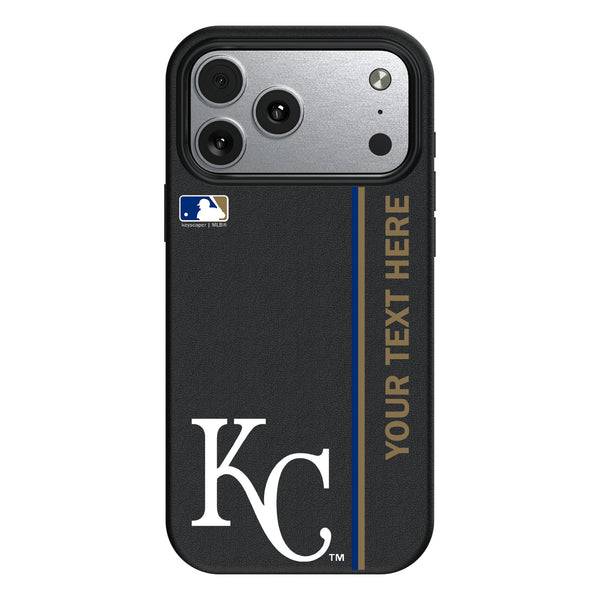 Kansas City Royals Personalized Sidebard iPhone MagSafe Compatible Phone Case for Apple iPhone