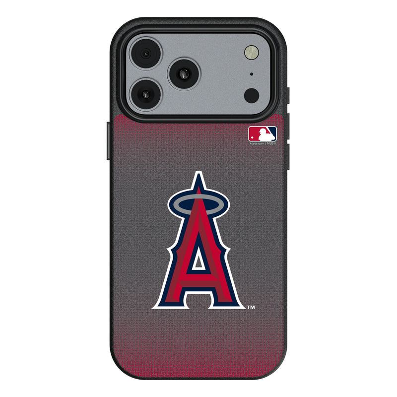 Los Angeles Angels Linen iPhone MagSafe Compatible Phone Case for Apple iPhone