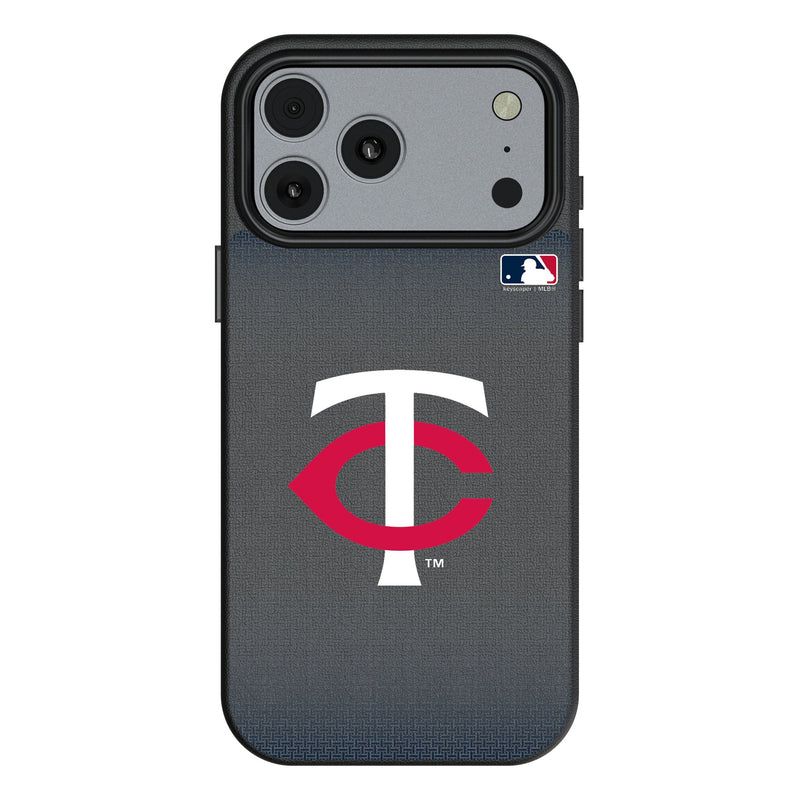 Minnesota Twins Linen iPhone MagSafe Compatible Phone Case for Apple iPhone