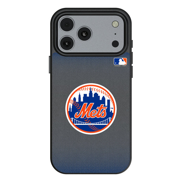 New York Mets Linen iPhone MagSafe Compatible Phone Case for Apple iPhone