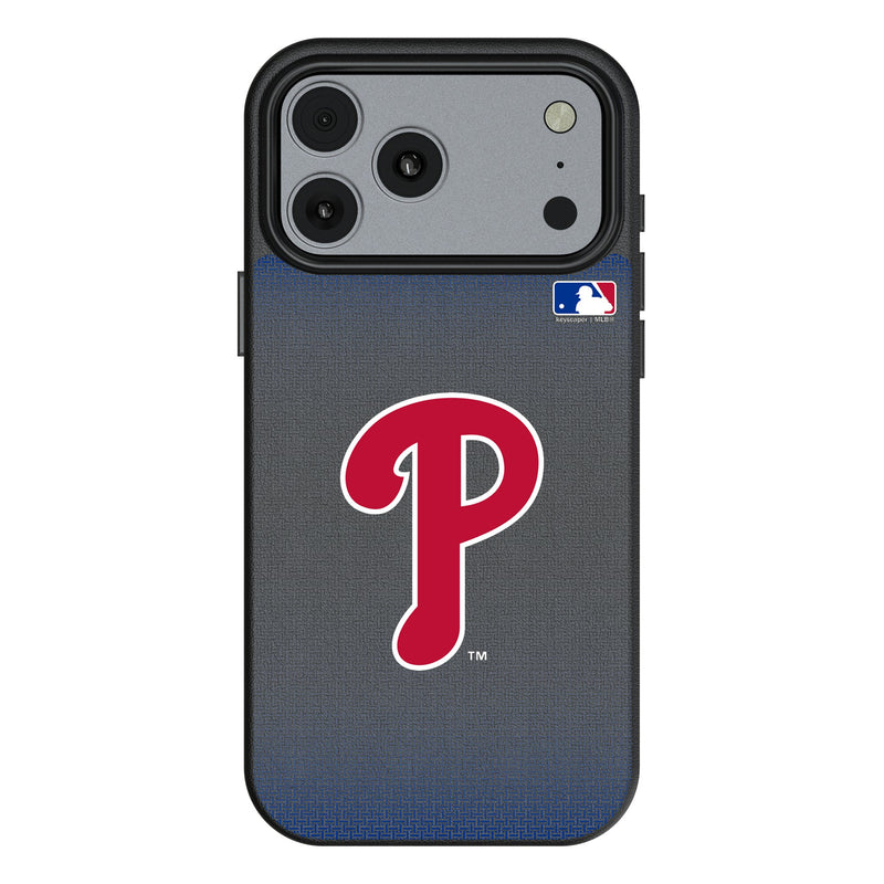 Philadelphia Phillies Linen iPhone MagSafe Compatible Phone Case for Apple iPhone