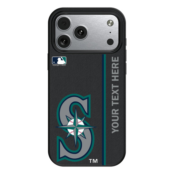 Seattle Mariners Personalized Sidebard iPhone MagSafe Compatible Phone Case for Apple iPhone