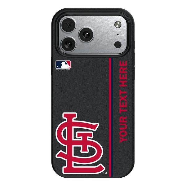 St Louis Cardinals Personalized Sidebard iPhone MagSafe Compatible Phone Case for Apple iPhone