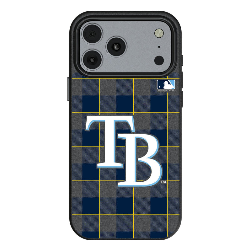 Tampa Bay Rays Plaid iPhone MagSafe Compatible Phone Case for Apple iPhone