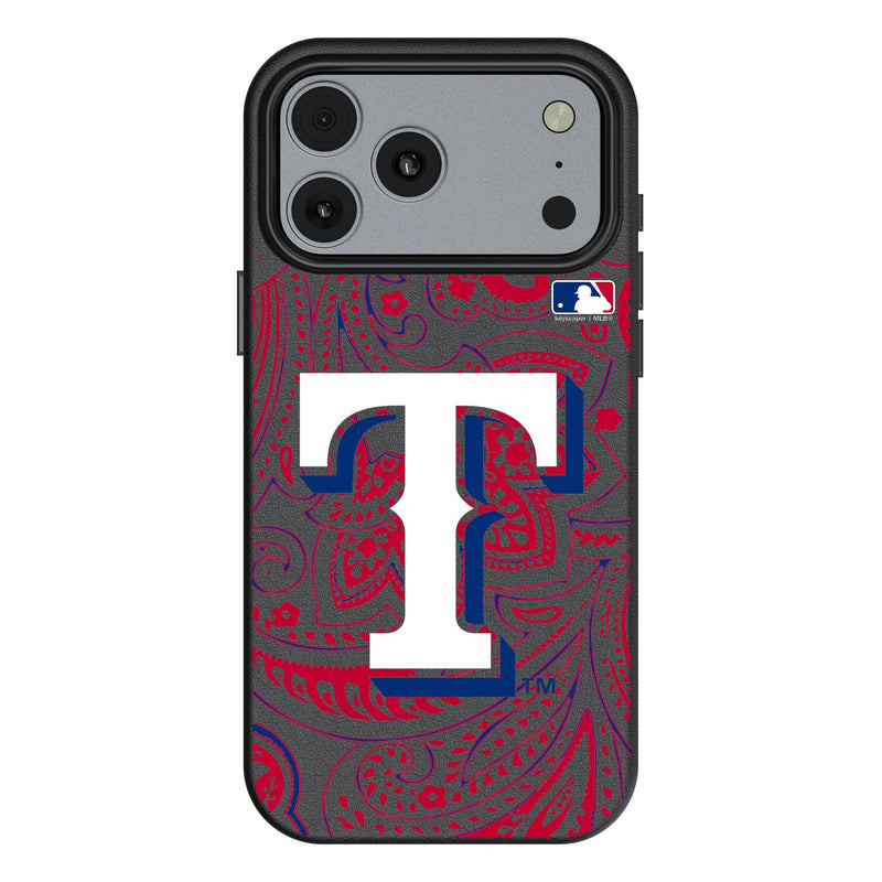 Texas Rangers Paisley iPhone MagSafe Compatible Phone Case for Apple iPhone