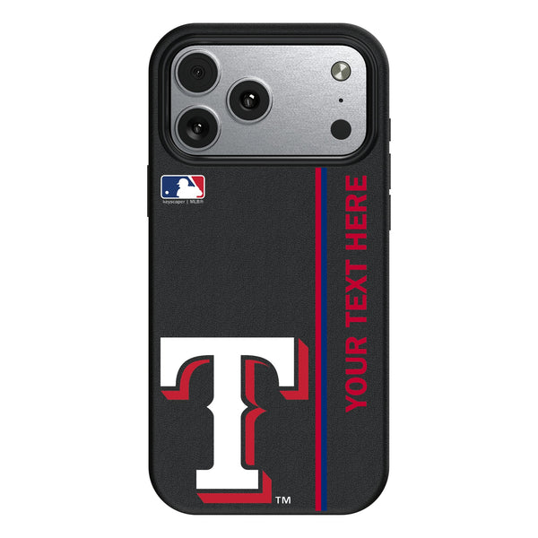 Texas Rangers Personalized Sidebard iPhone MagSafe Compatible Phone Case for Apple iPhone