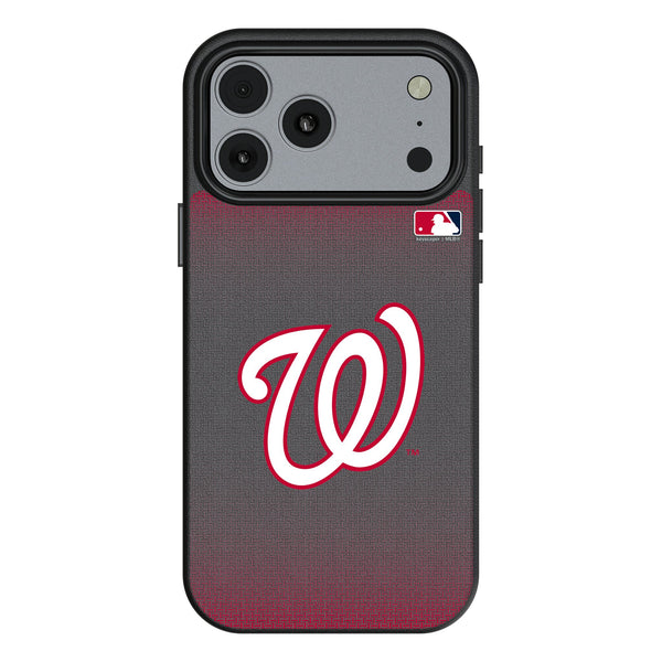 Washington Nationals Linen iPhone MagSafe Compatible Phone Case for Apple iPhone