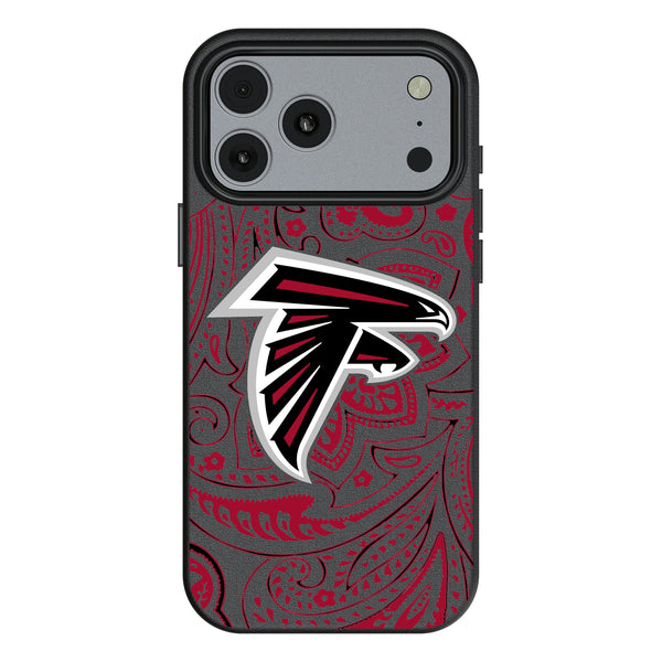 Atlanta Falcons Paisley iPhone MagSafe Compatible Phone Case for Apple iPhone