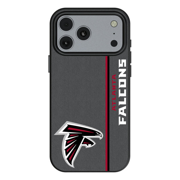 Atlanta Falcons Sidebar iPhone MagSafe Compatible Phone Case for Apple iPhone