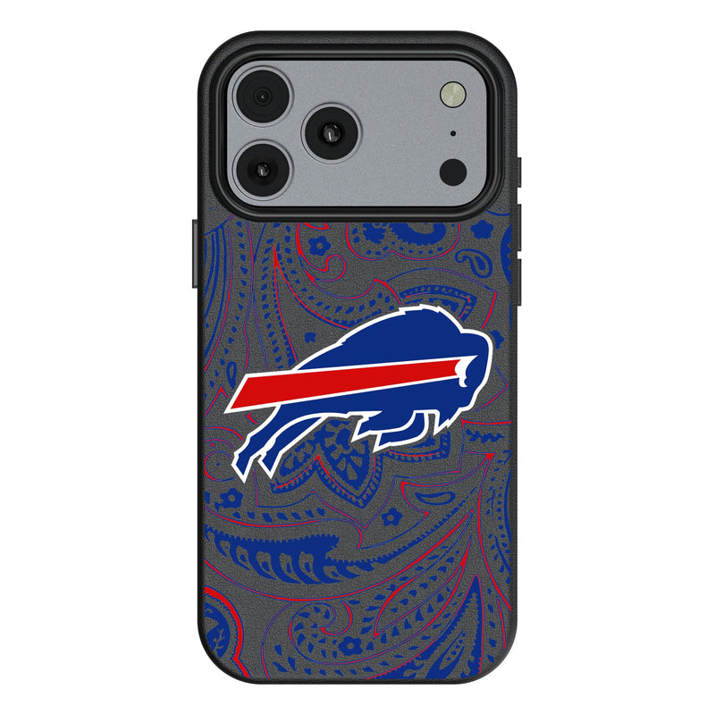 Buffalo Bills Paisley iPhone MagSafe Compatible Phone Case for Apple iPhone