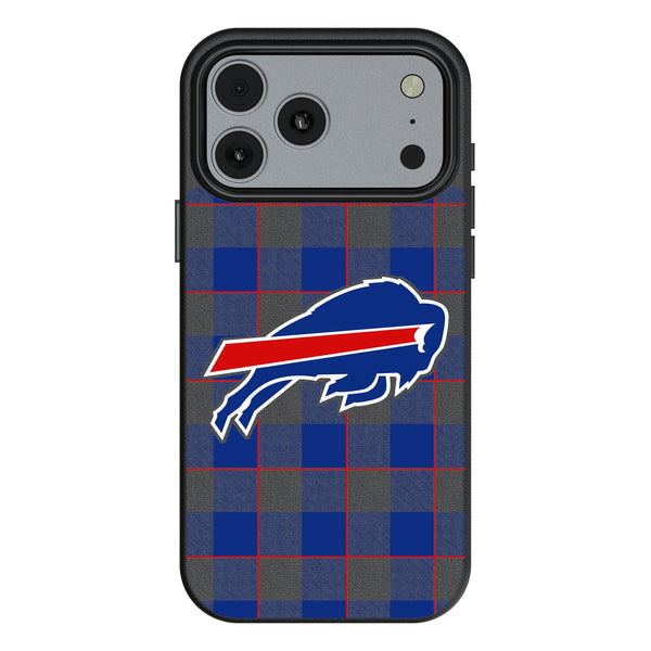 Buffalo Bills Plaid iPhone MagSafe Compatible Phone Case for Apple iPhone