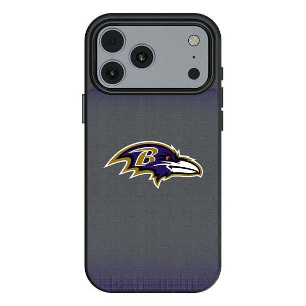 Baltimore Ravens Linen iPhone MagSafe Compatible Phone Case for Apple iPhone