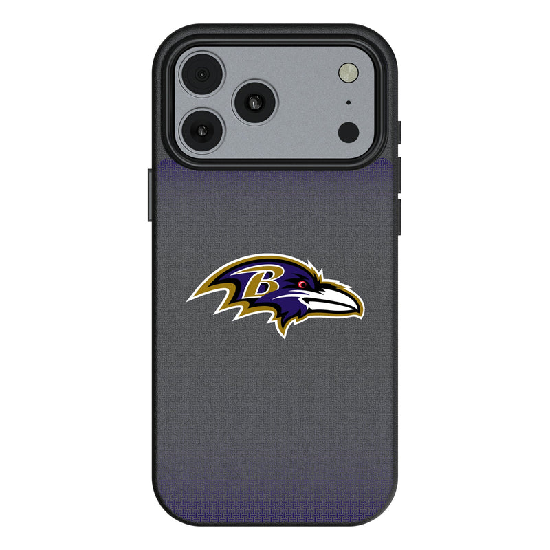 Baltimore Ravens Linen iPhone MagSafe Compatible Phone Case for Apple iPhone