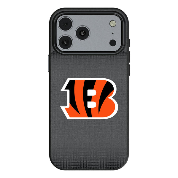 Cincinnati Bengals Linen iPhone MagSafe Compatible Phone Case for Apple iPhone