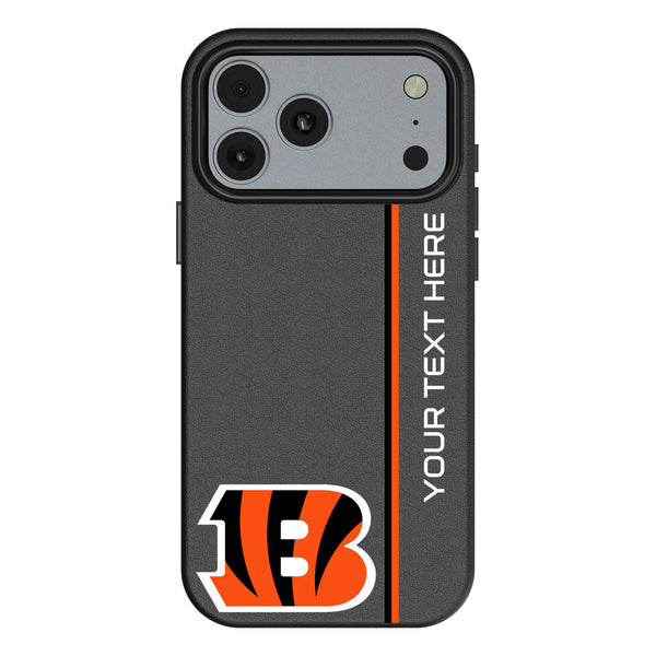 Cincinnati Bengals Personalized Sidebard iPhone MagSafe Compatible Phone Case for Apple iPhone