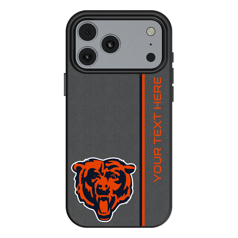 Chicago Bears Personalized Sidebard iPhone MagSafe Compatible Phone Case for Apple iPhone