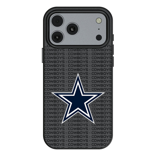 Dallas Cowboys Text Backdrop iPhone MagSafe Compatible Phone Case for Apple iPhone
