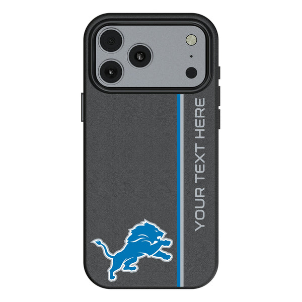 Detroit Lions Personalized Sidebard iPhone MagSafe Compatible Phone Case for Apple iPhone