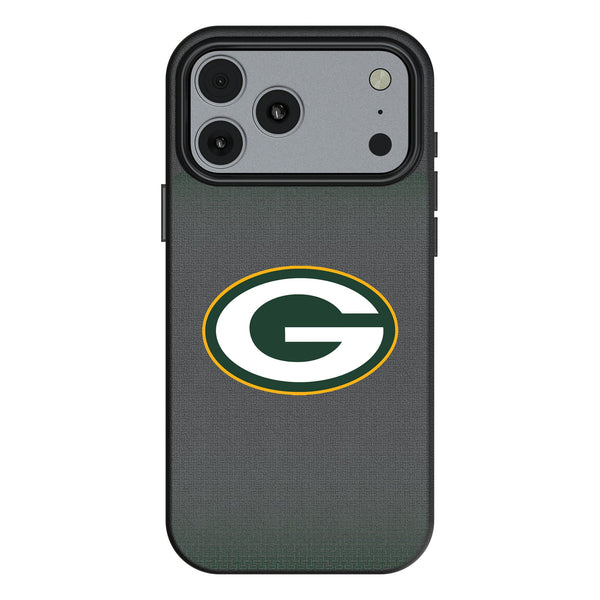 Green Bay Packers Linen iPhone MagSafe Compatible Phone Case for Apple iPhone