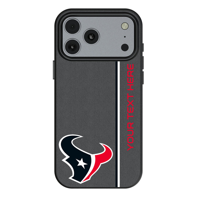 Houston Texans Personalized Sidebard iPhone MagSafe Compatible Phone Case for Apple iPhone