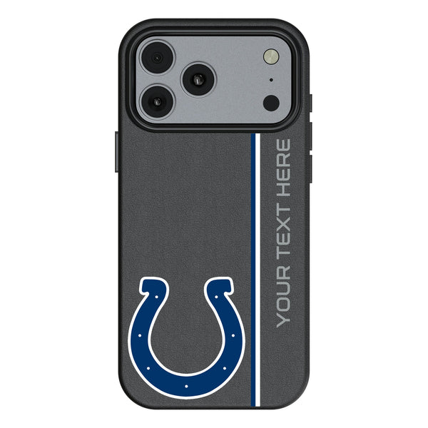 Indianapolis Colts Personalized Sidebard iPhone MagSafe Compatible Phone Case for Apple iPhone