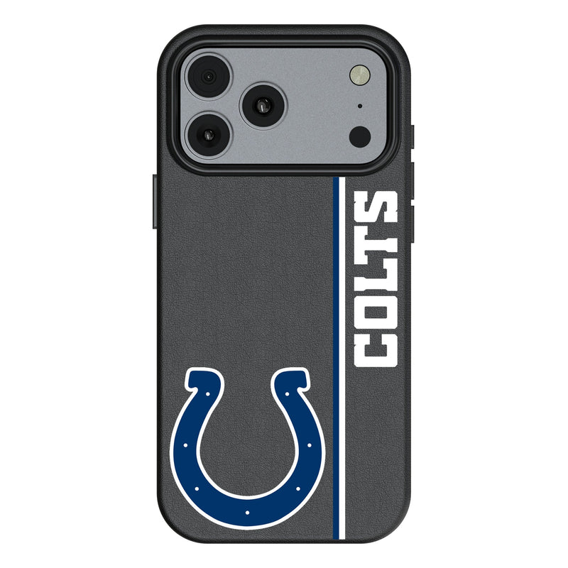 Indianapolis Colts Sidebar iPhone MagSafe Compatible Phone Case for Apple iPhone