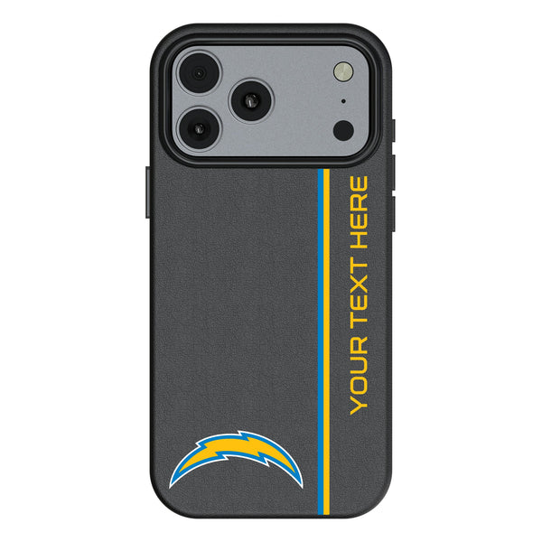 Los Angeles Chargers Personalized Sidebard iPhone MagSafe Compatible Phone Case for Apple iPhone