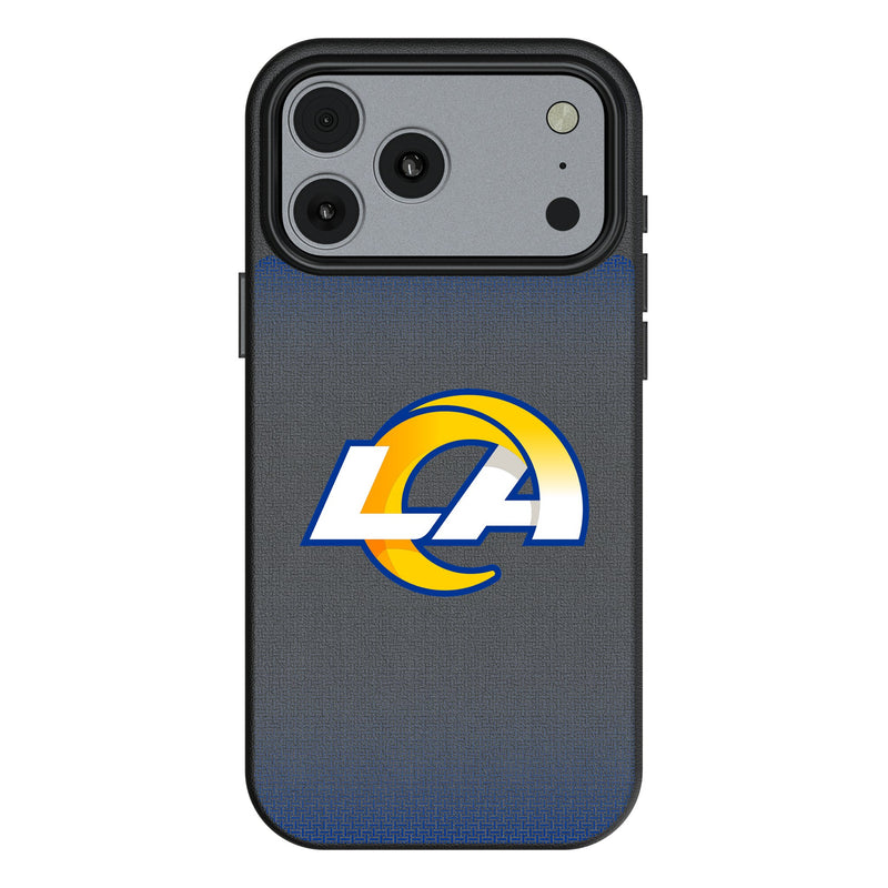 Los Angeles Rams Linen iPhone MagSafe Compatible Phone Case for Apple iPhone