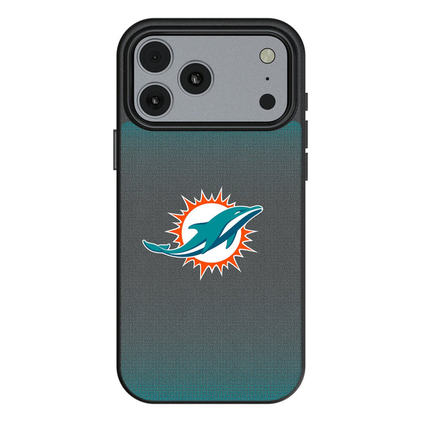 Miami Dolphins Linen iPhone MagSafe Compatible Phone Case for Apple iPhone